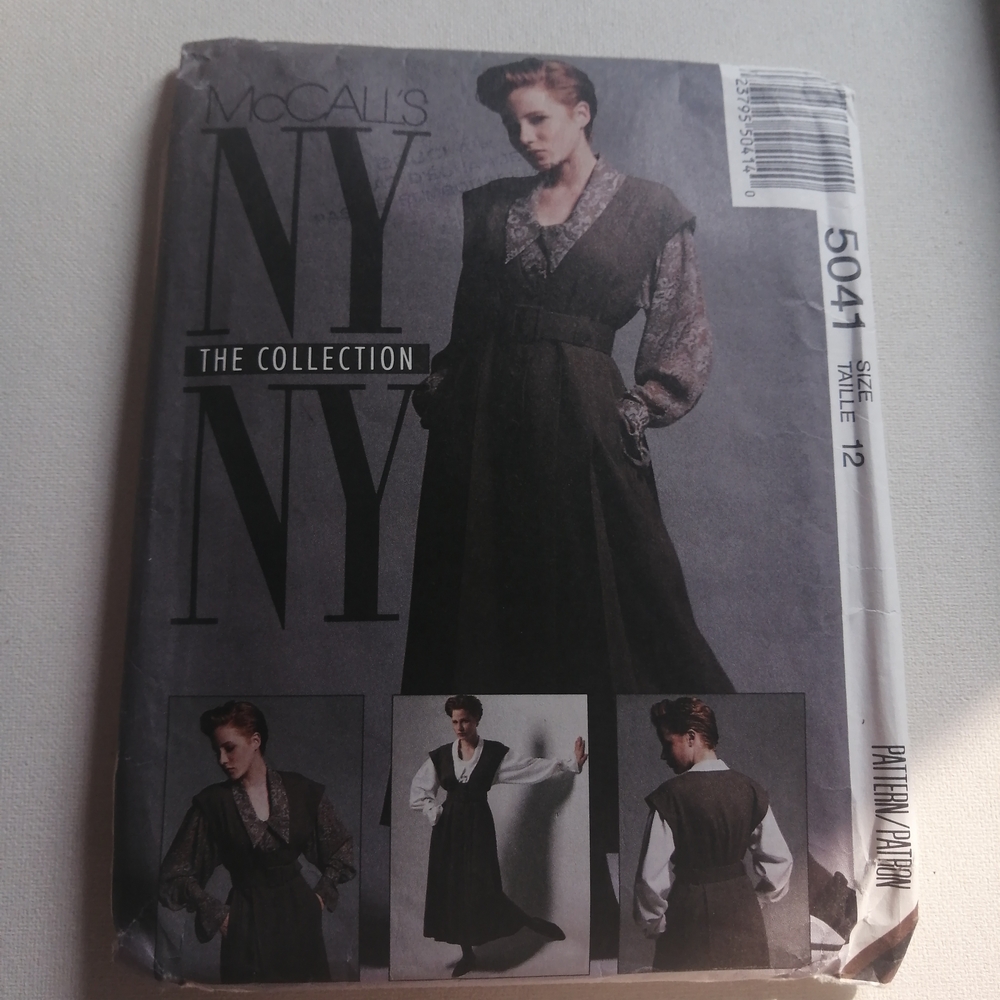 McCall's NY NY Sewing Pattern 5041